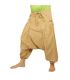 Aladdin pants with 2 deep side pockets, cream