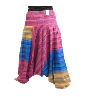 harem pants striped coloured