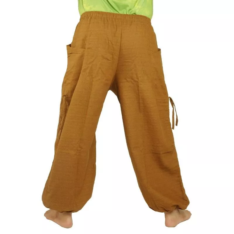 Haremshose   Ethno Druck khaki