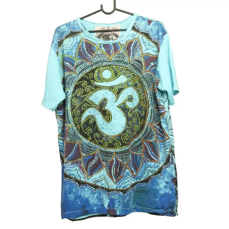 "Mirror" T-shirt Om Mandala taille L