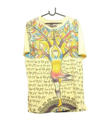 "Mirror Tree of Life" Baum des Lebens T-Shirt Größe L