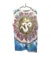 "Mirror" Om Mandala T-shirt size L