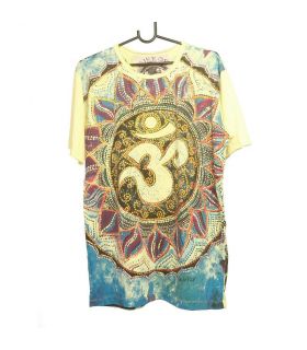"Mirror" Om Mandala T-shirt Taille L