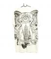 Camiseta "Espejo" Ganesha Elefante Hippie Talla L