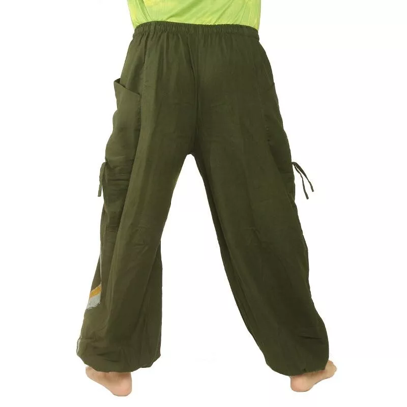 Thai Hippie Hose Spiral Muster