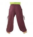 Pantalones hippie tailandeses en espiral