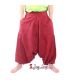Pantalones Aladdin monocromo rojo
