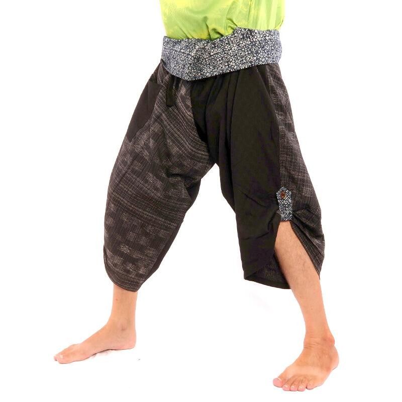 3/5 Pantalon de pêche thaïlandais Samurai - coton