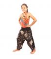 Harem pants for women and men ethnic pattern