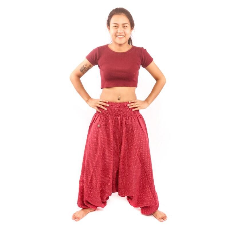 Pantalones de harén tailandeses