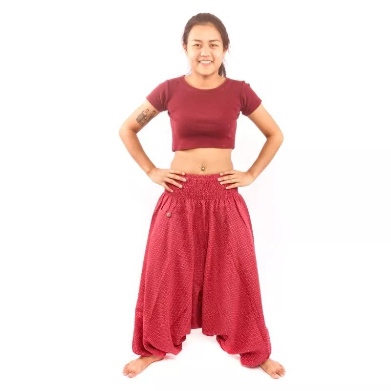 Pantalons de harem thaïlandais