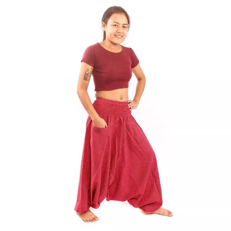 Pantalons de harem thaïlandais