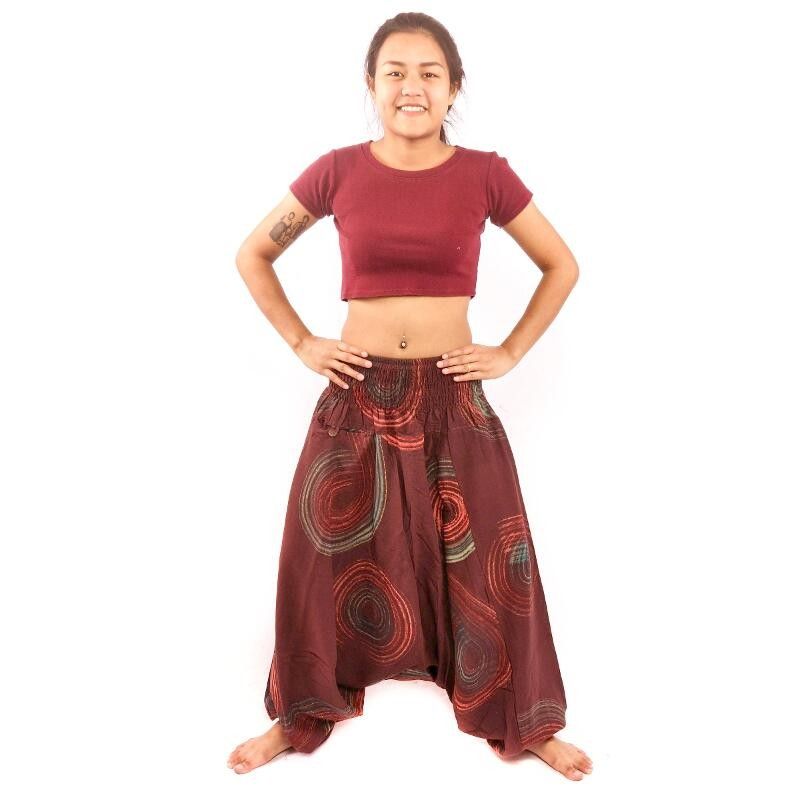 Pantalons de harem thaïlandais