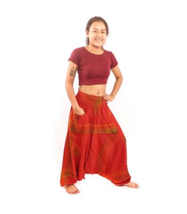 Pantalons de harem thaïlandais