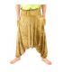 Aladinhose "Stone Washed" - Bequeme Haremshose aus 100% Baumwolle