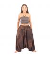 Aladinhose "Stone Washed" - Bequeme Haremshose aus 100% Baumwolle