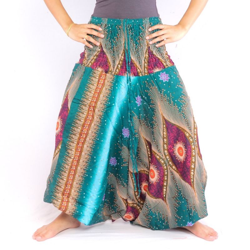 peacocks teal jumpsuit