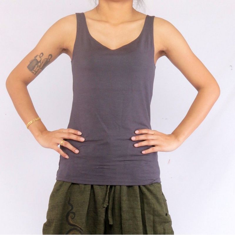 Tanktop algodón spandex talla XL