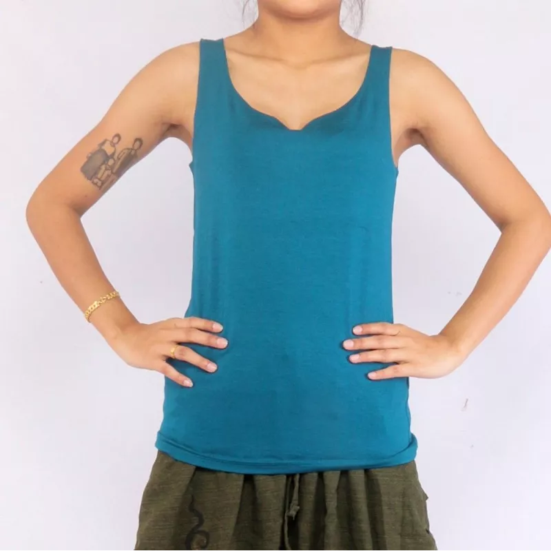 Tanktop cotton spandex size XL
