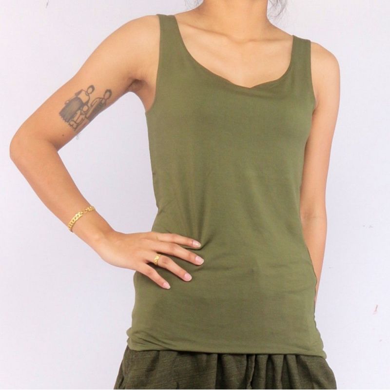 Tanktop algodón spandex talla XL