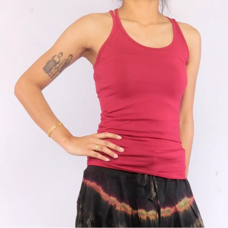 Tanktop cotton spandex size M