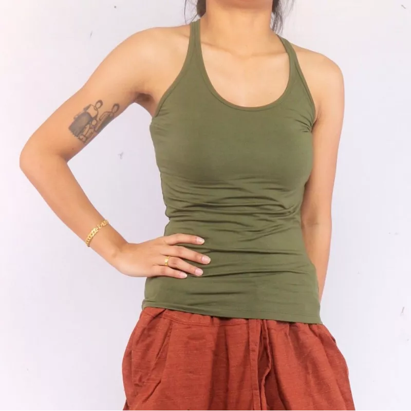 Tanktop cotton spandex size M