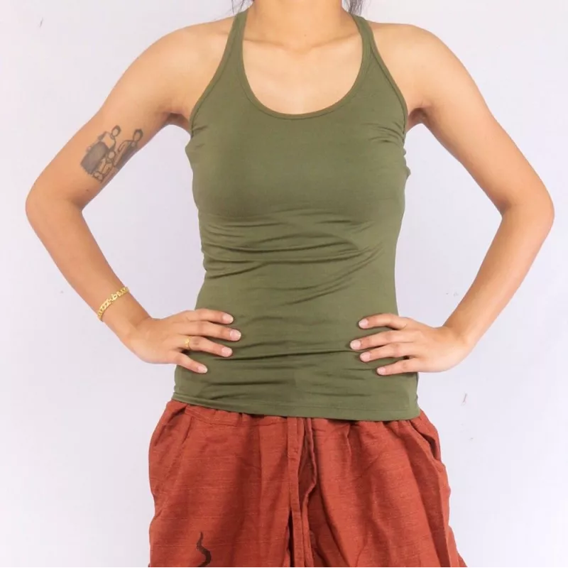 Tanktop cotton spandex size M