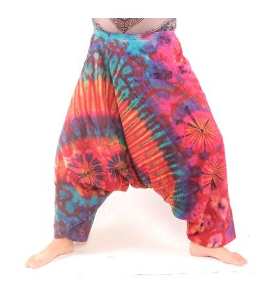 Aladinhose Batik Baumwolle
