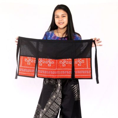 Kurzer Rock Hmong von Hand bestickt