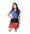 Kurzer Rock Hmong von Hand bestickt