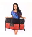 Kurzer Rock Hmong von Hand bestickt