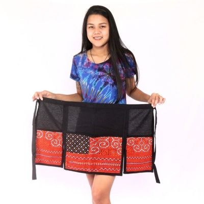 Kurzer Rock Hmong von Hand bestickt