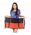 Kurzer Rock Hmong von Hand bestickt