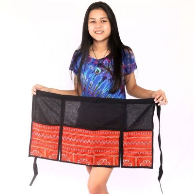 Kurzer Rock Hmong von Hand bestickt