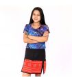 Kurzer Rock Hmong von Hand bestickt