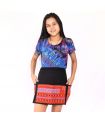 Kurzer Rock Hmong von Hand bestickt