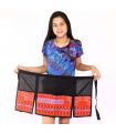 Kurzer Rock Hmong von Hand bestickt