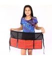 Kurzer Rock Hmong von Hand bestickt