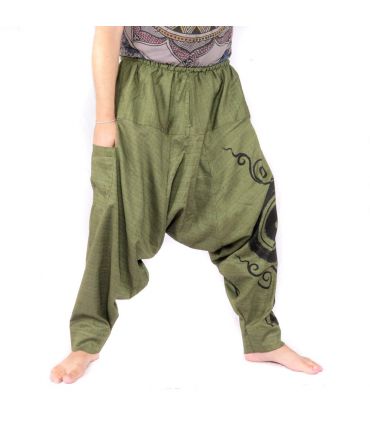 Harem pants spiral print 7 colors