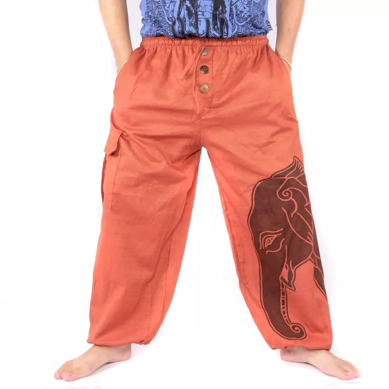 Sarouel jogger tête d'éléphant