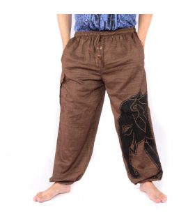 Harem pants jogger elephant head