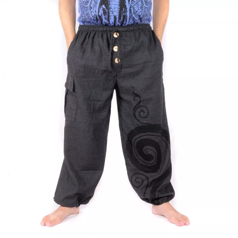 Sarouel Jogger Spiral Design