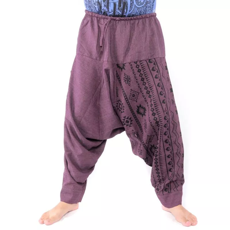 Sarouel à motif aztèque