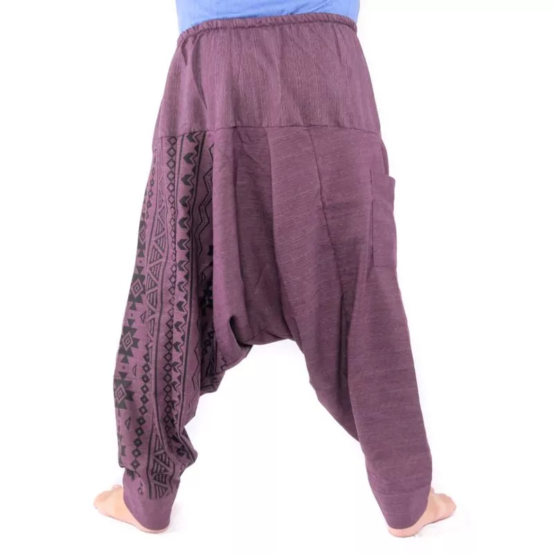 Sarouel à motif aztèque
