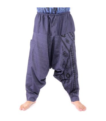 Aladinhose Aztekenmuster