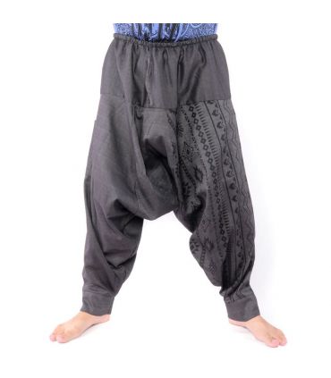 Harem pants Aztec pattern