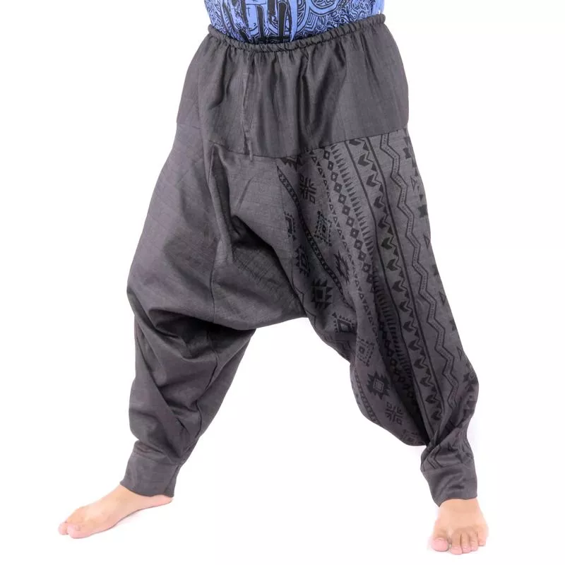 Sarouel à motif aztèque