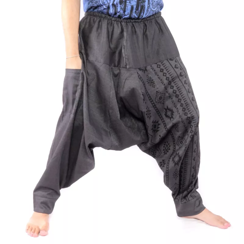 Harem pants Aztec pattern