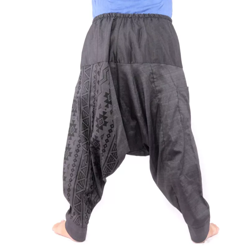 Harem pants Aztec pattern