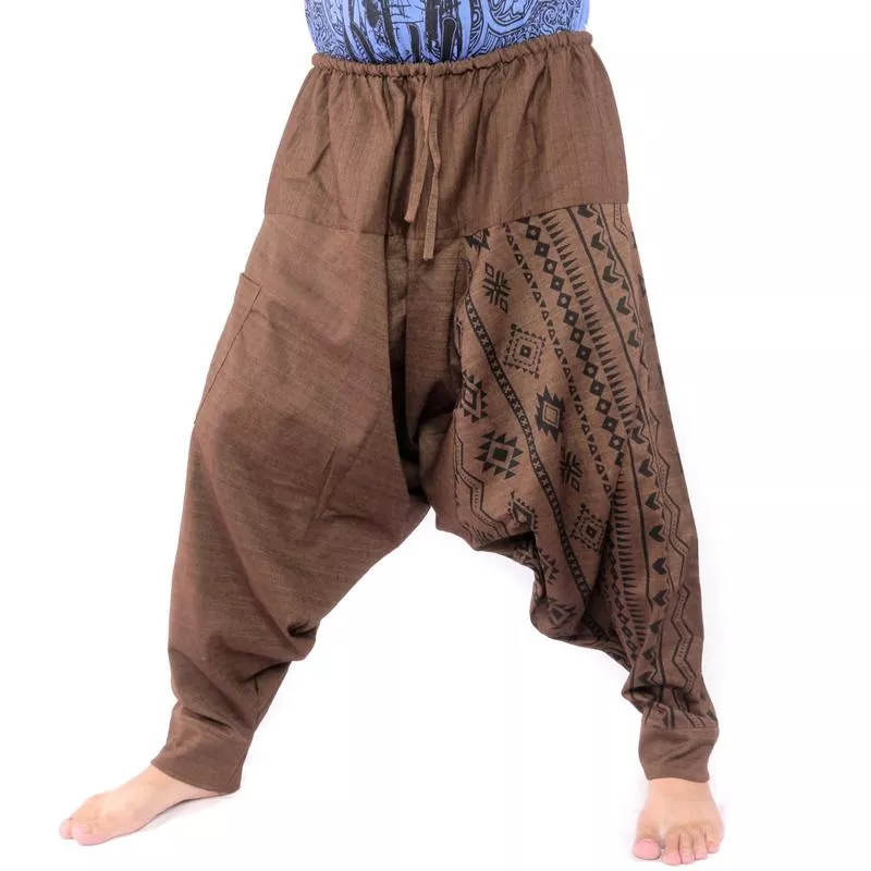Sarouel à motif aztèque